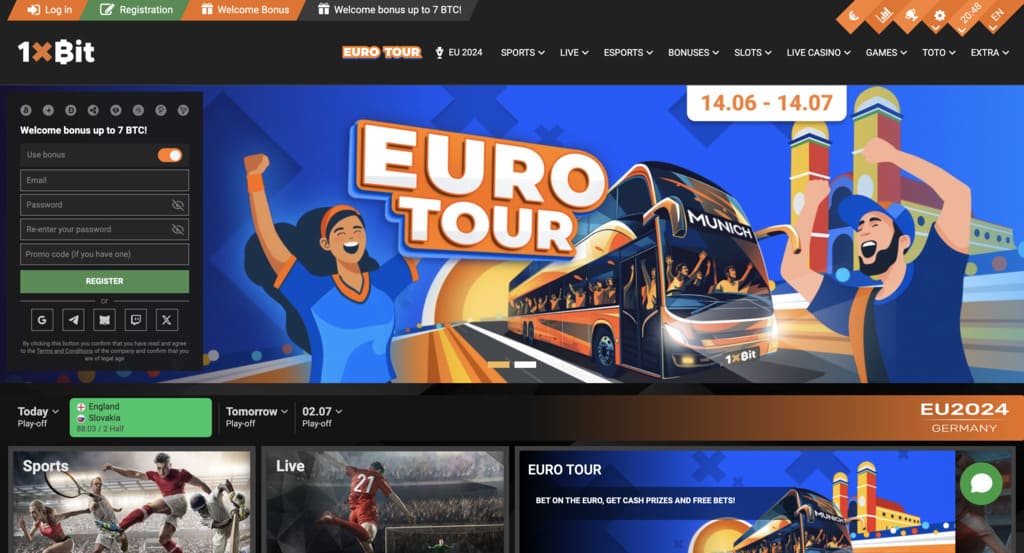 1xBit Casino Review