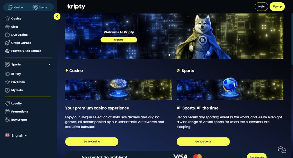 Kripty Casino Review
