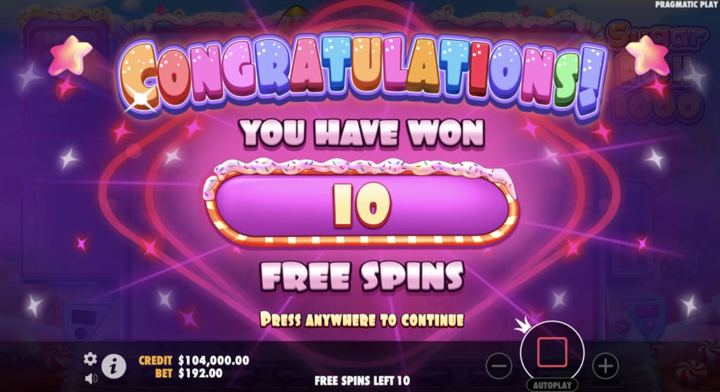 Sugar Rush 1000 Bonus Buy