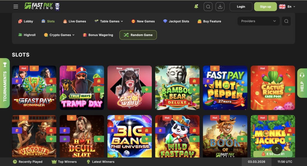 FastPay Casino Games