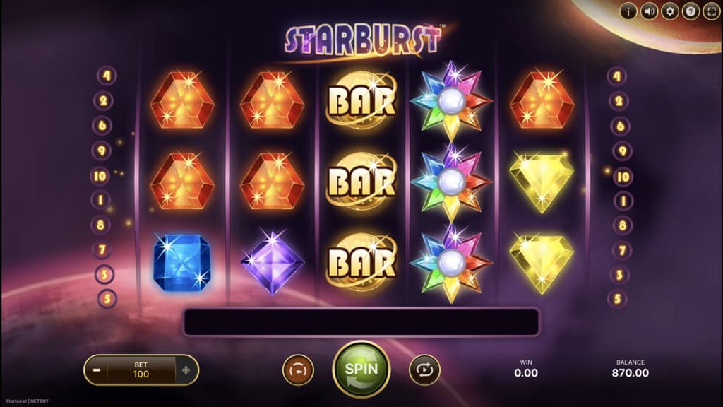 Starburst Slot Respin