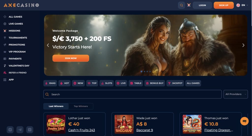 Axecasino Review