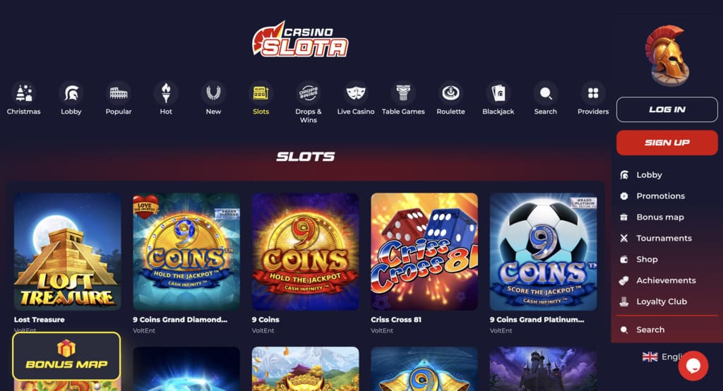 Slota Casino Games