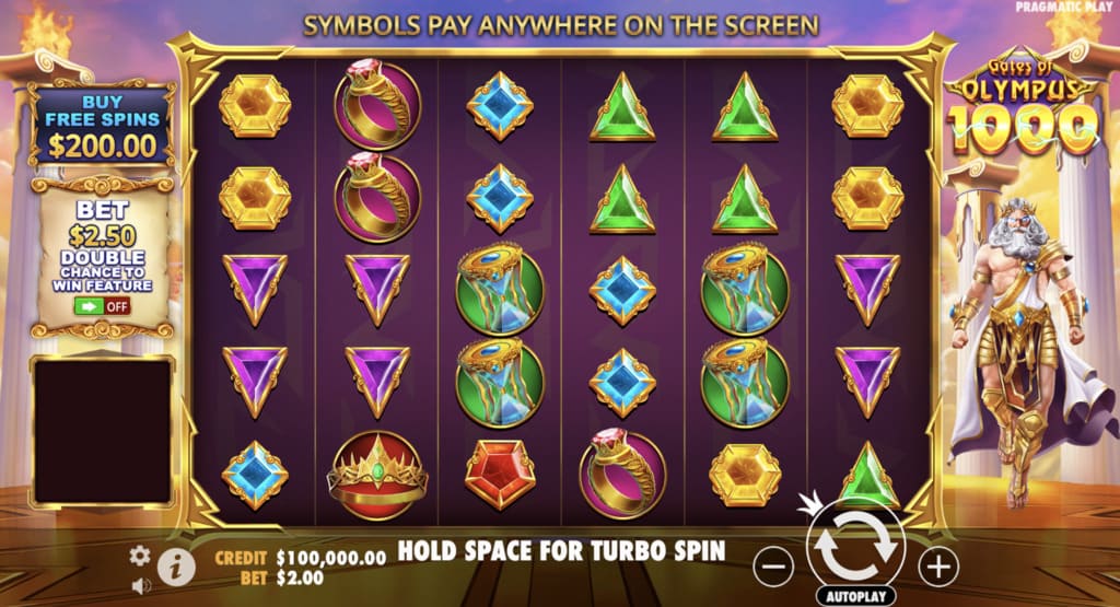 Gates of Olympus 1000 Slot Review