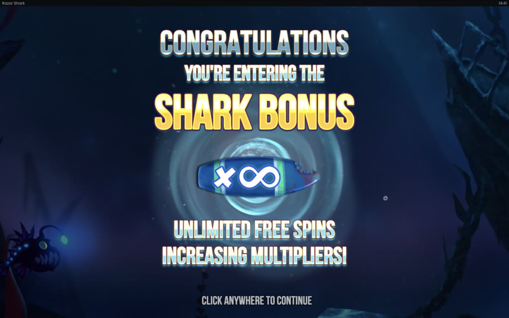Razor Shark Slot Free Spins