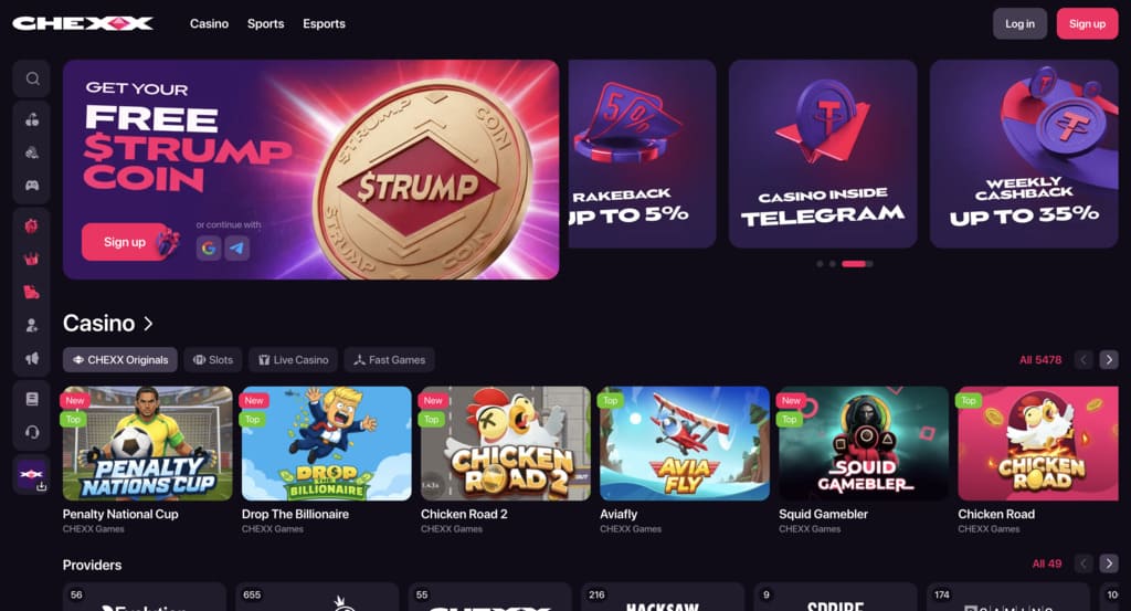 Chexx Casino Review