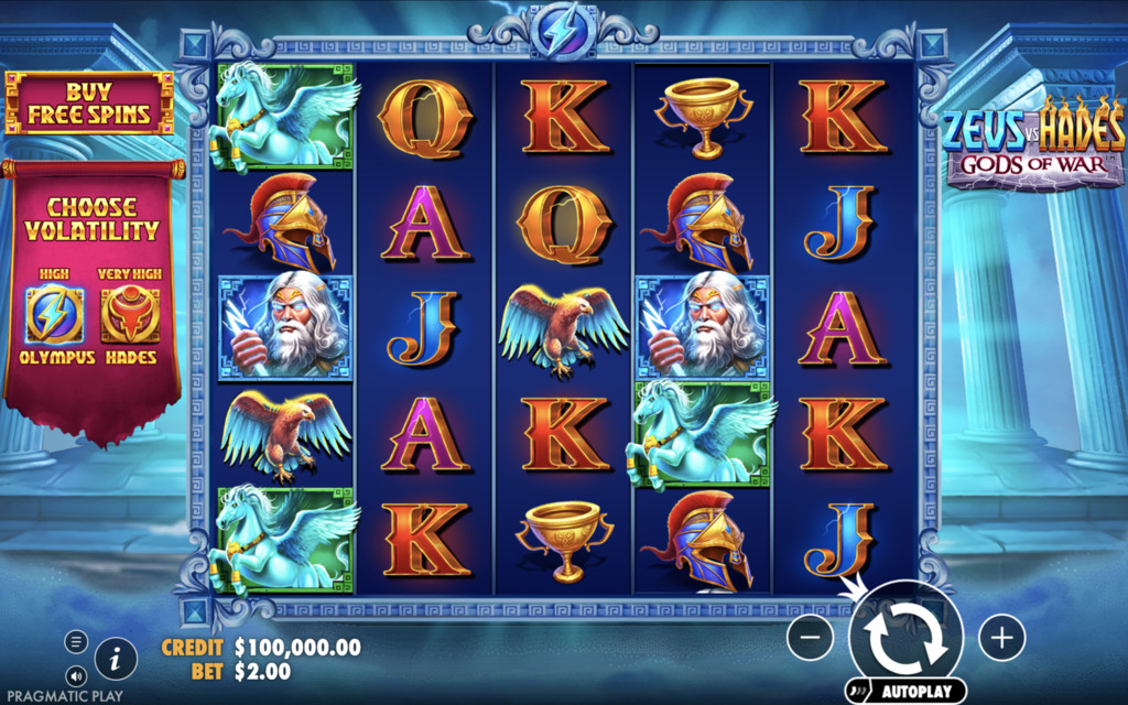 Zeus vs Hades – Gods of War Slot Review